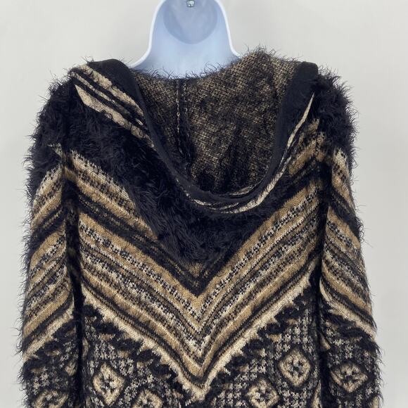 BCBG Maxazria Long Hooded Cardigan - Picture 4 of 7